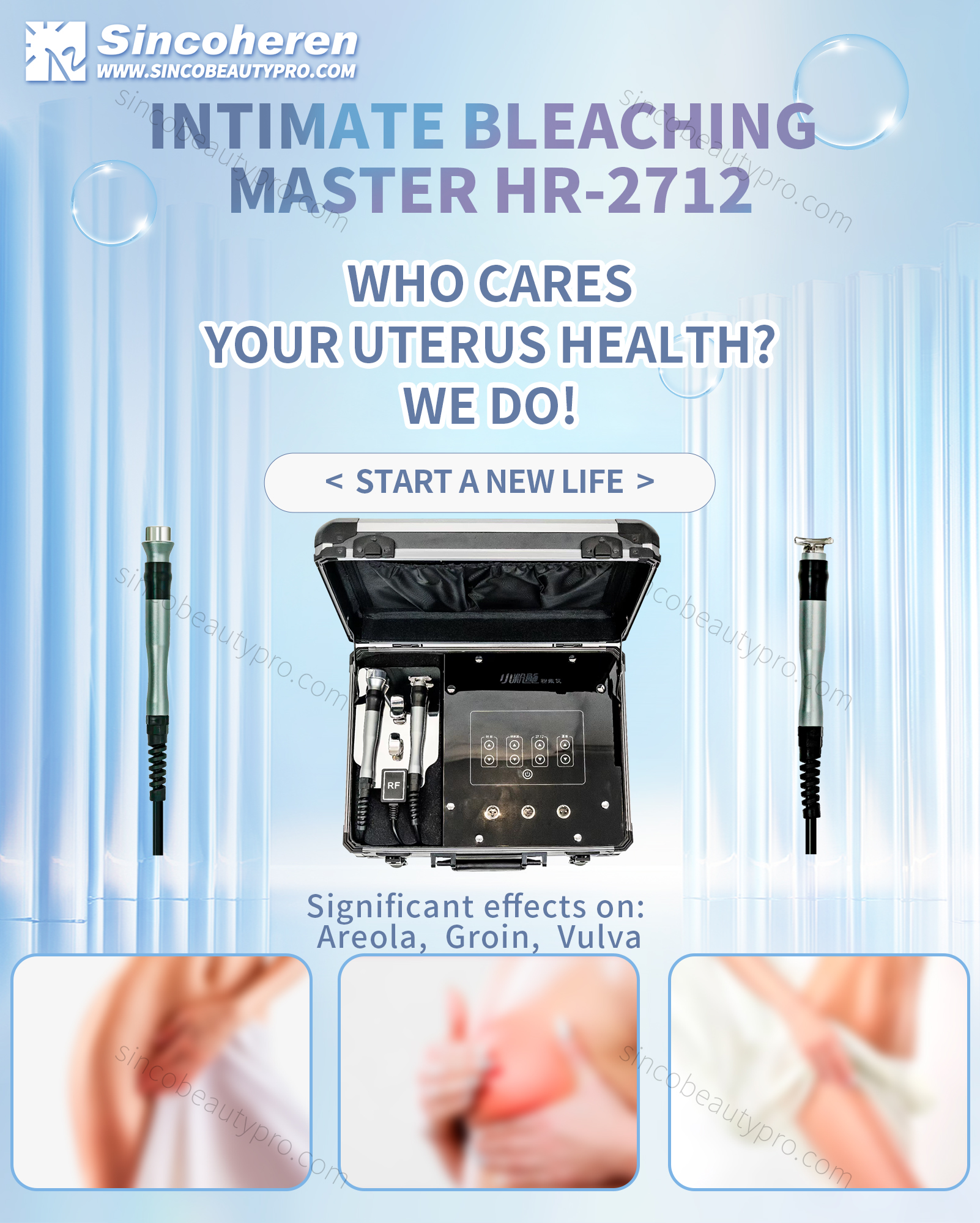 Recreate Areola, Groin and Vulva Pinkness–Intimate Bleaching Master